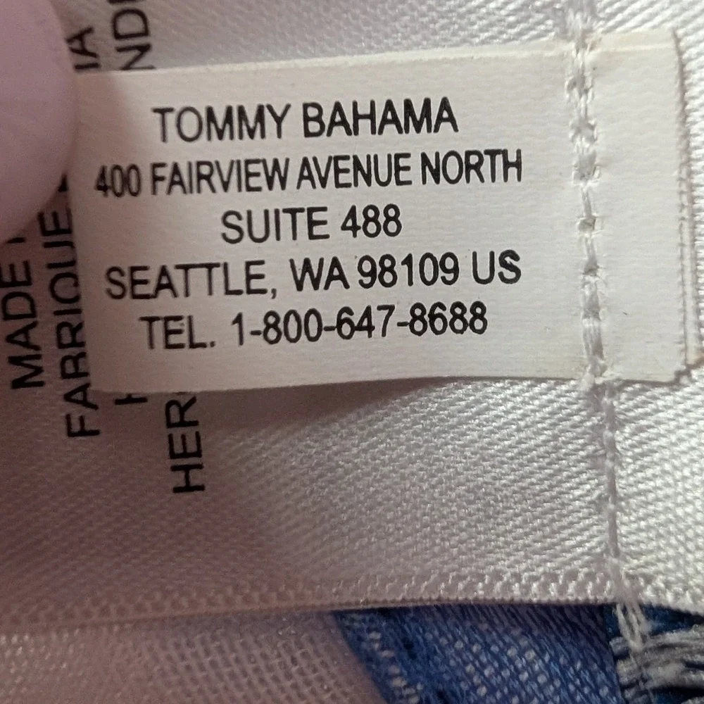 Tommy Bahama Tahitian Jacquard Scarf‎ OS Fuschia Bloom Tassel Sarong Wrap Pareo